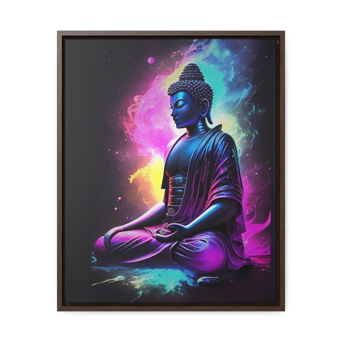 Buddha's Serenity: A Vision of Peace Amidst Nature