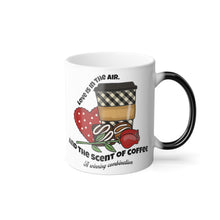  Valentines Day mug "Life Begins After Coffee... and Love" Heat-Activated Mug