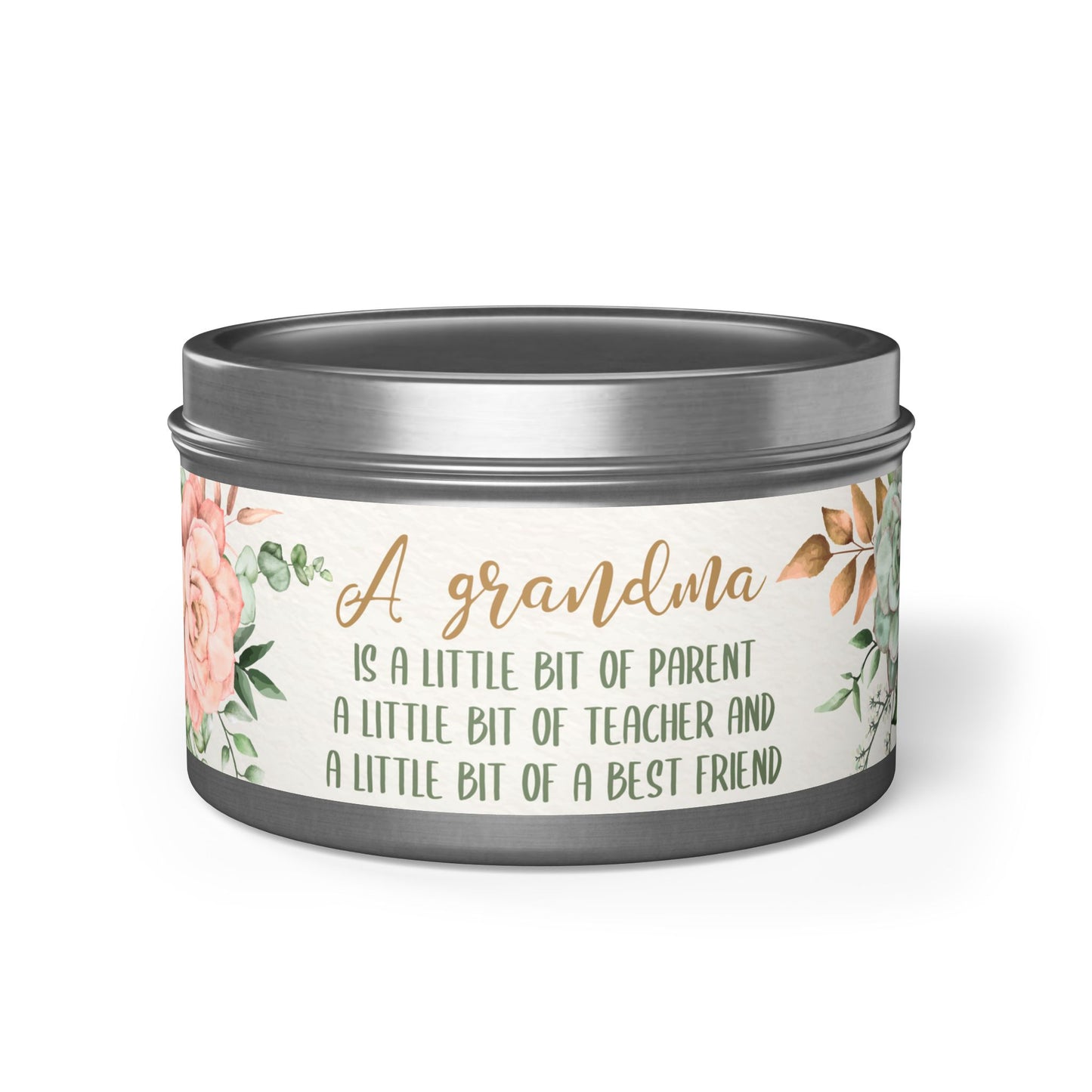To my Grandmother:Candle Gift for Grandma