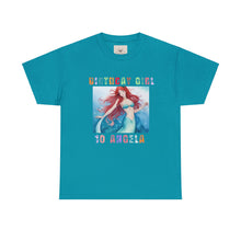  Personalized Mermaid Birthday shirt, Birthday Shirt for girl, Custom Mermaid T-shirt, Birthday Girl, Gift for Daughter, Gift For Girl,