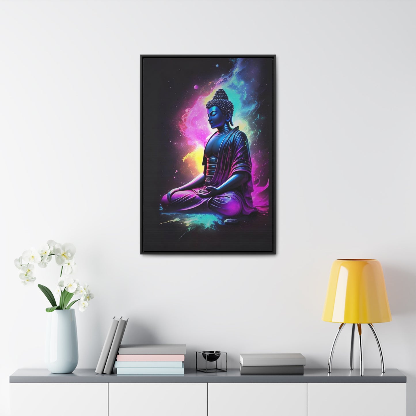 Buddha's Serenity: A Vision of Peace Amidst Nature