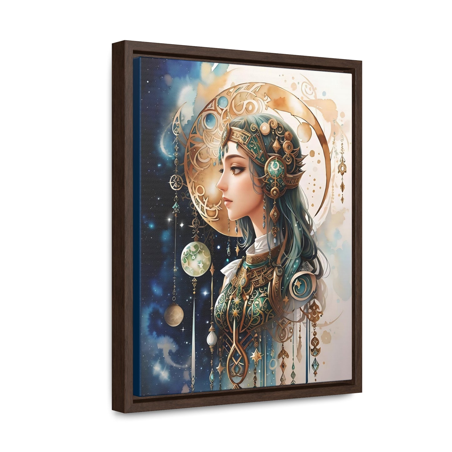 Celtic Home wall art, Home Decor, Fine artwork, Watercolor artwork , Moon Artwork,