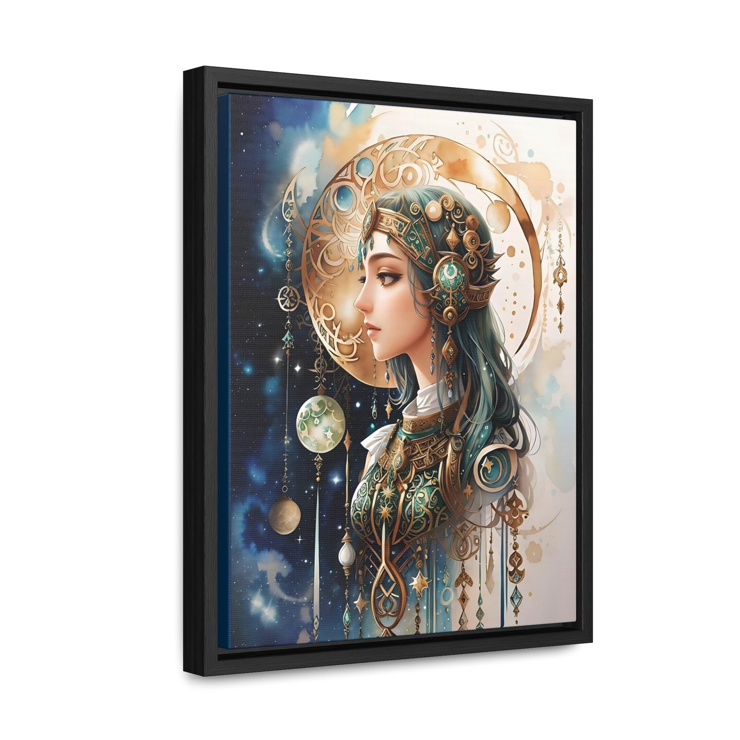 Celtic Home wall art, Home Decor, Fine artwork, Watercolor artwork , Moon Artwork,