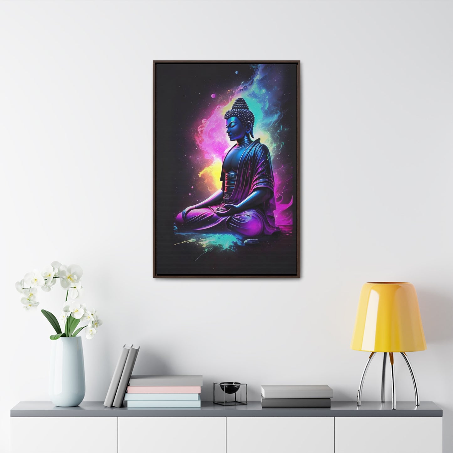 Buddha's Serenity: A Vision of Peace Amidst Nature