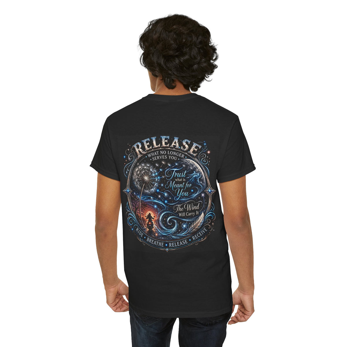 Release Mindfulness T-Shirt — Inspirational Meditation Graphic Tee