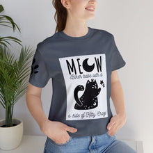  Black Cat T-Shirt, Graphic Tee, Motorcycle Black Cat t-shirt, Gift for woman, Custom T-Shirt Artistic Apparel