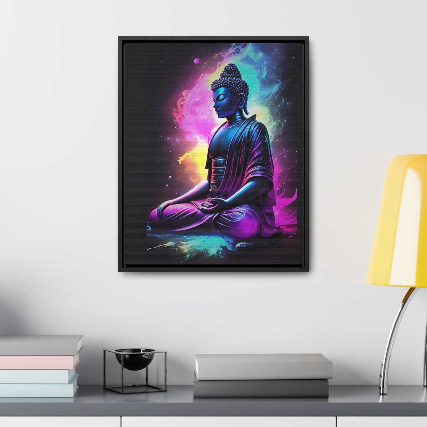 Buddha's Serenity: A Vision of Peace Amidst Nature