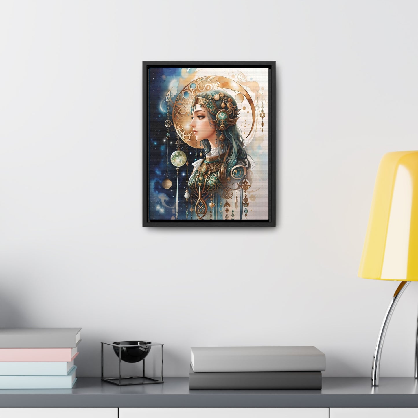 Celtic Home wall art, Home Decor, Fine artwork, Watercolor artwork , Moon Artwork,