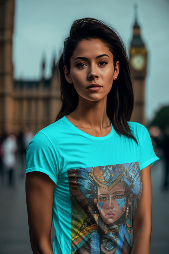 Jaguar Woman Protector of the Rainforest T-Shirt, Women's Gift Ideas, Love of the Rainforest