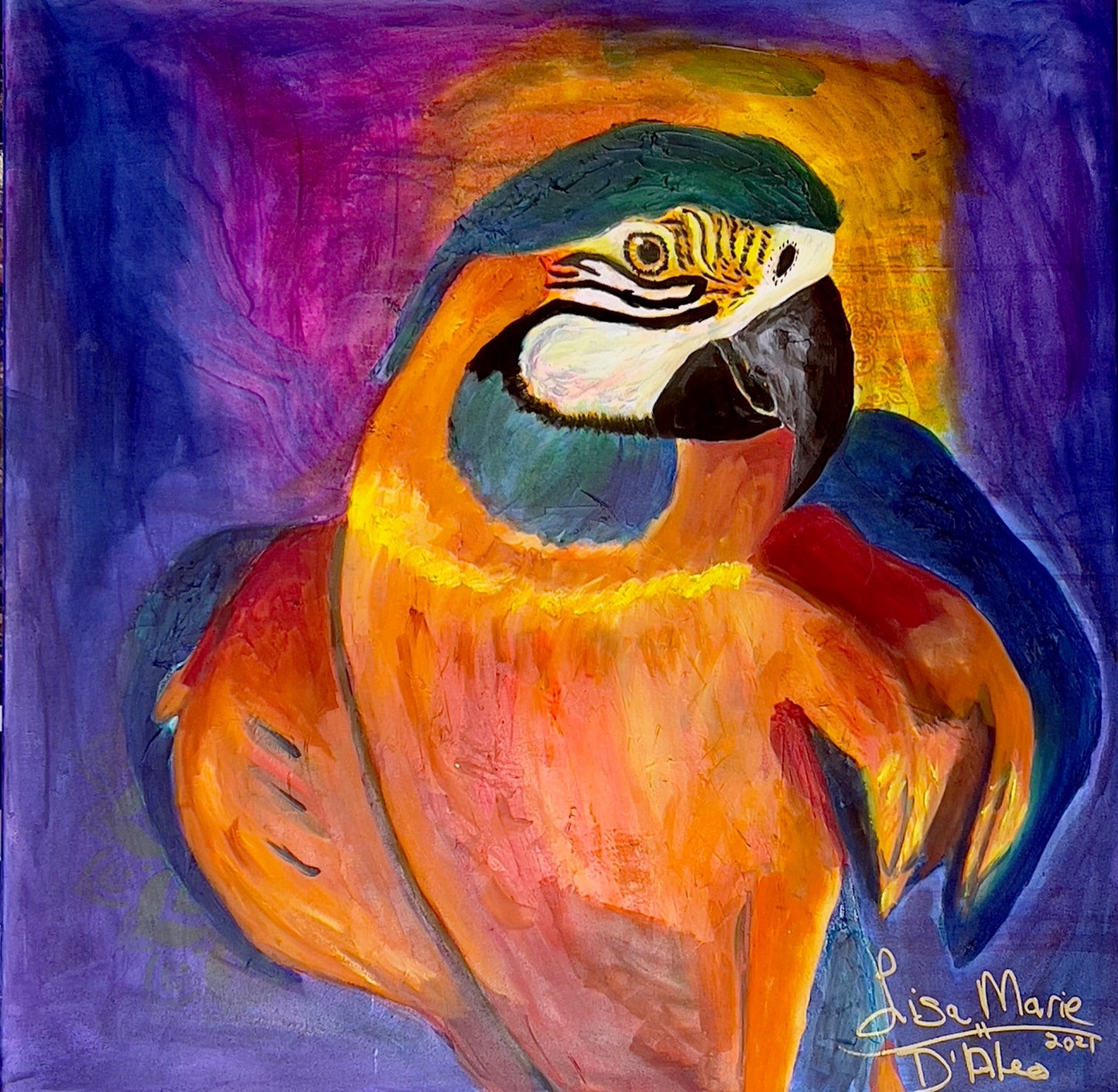 Unlock the Secrets of the Parrot Spirit Animal | Symbolism and Insights signed Prints by Lisa Marie