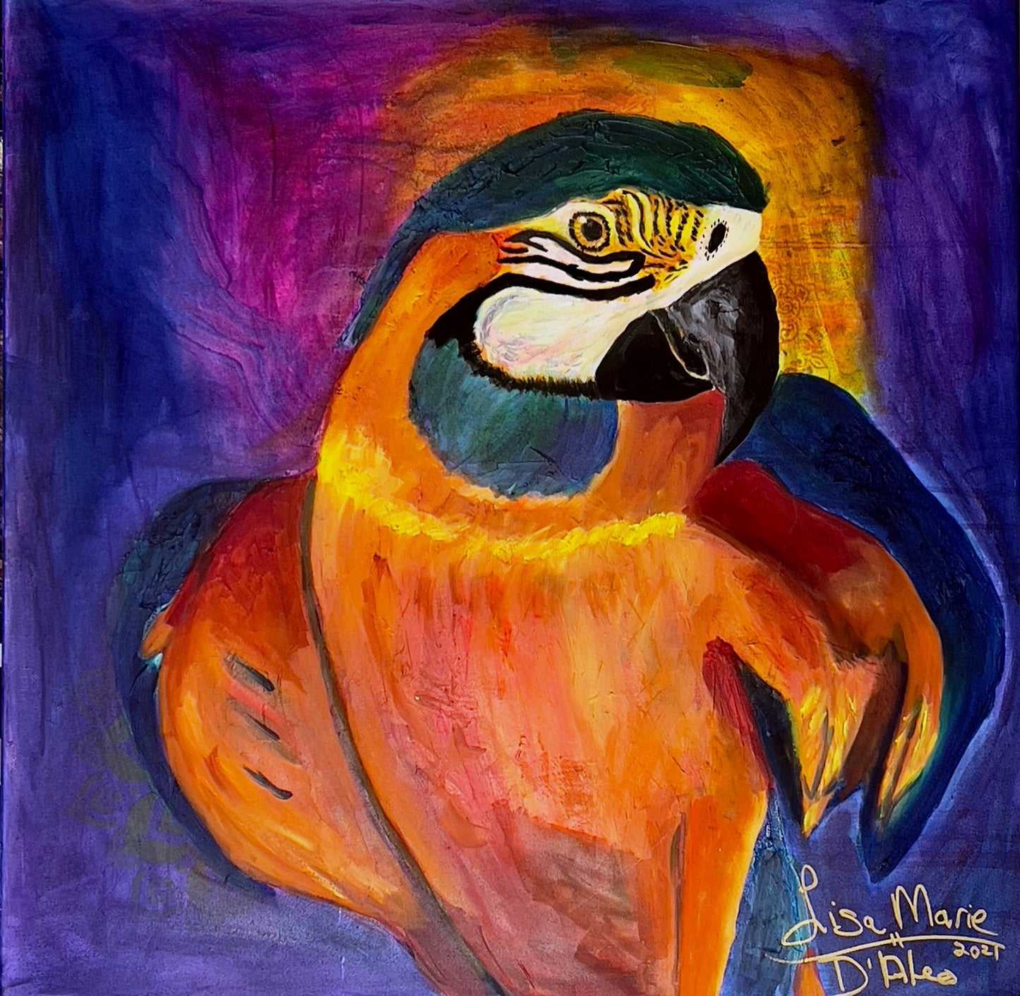 Unlock the Secrets of the Parrot Spirit Animal | Symbolism and Insights signed Prints by Lisa Marie