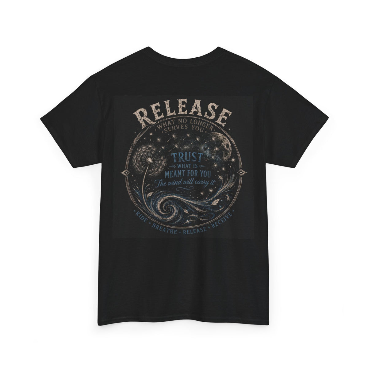 Release & Trust Graphic Tee — Inspirational Spiritual T‑Shirt