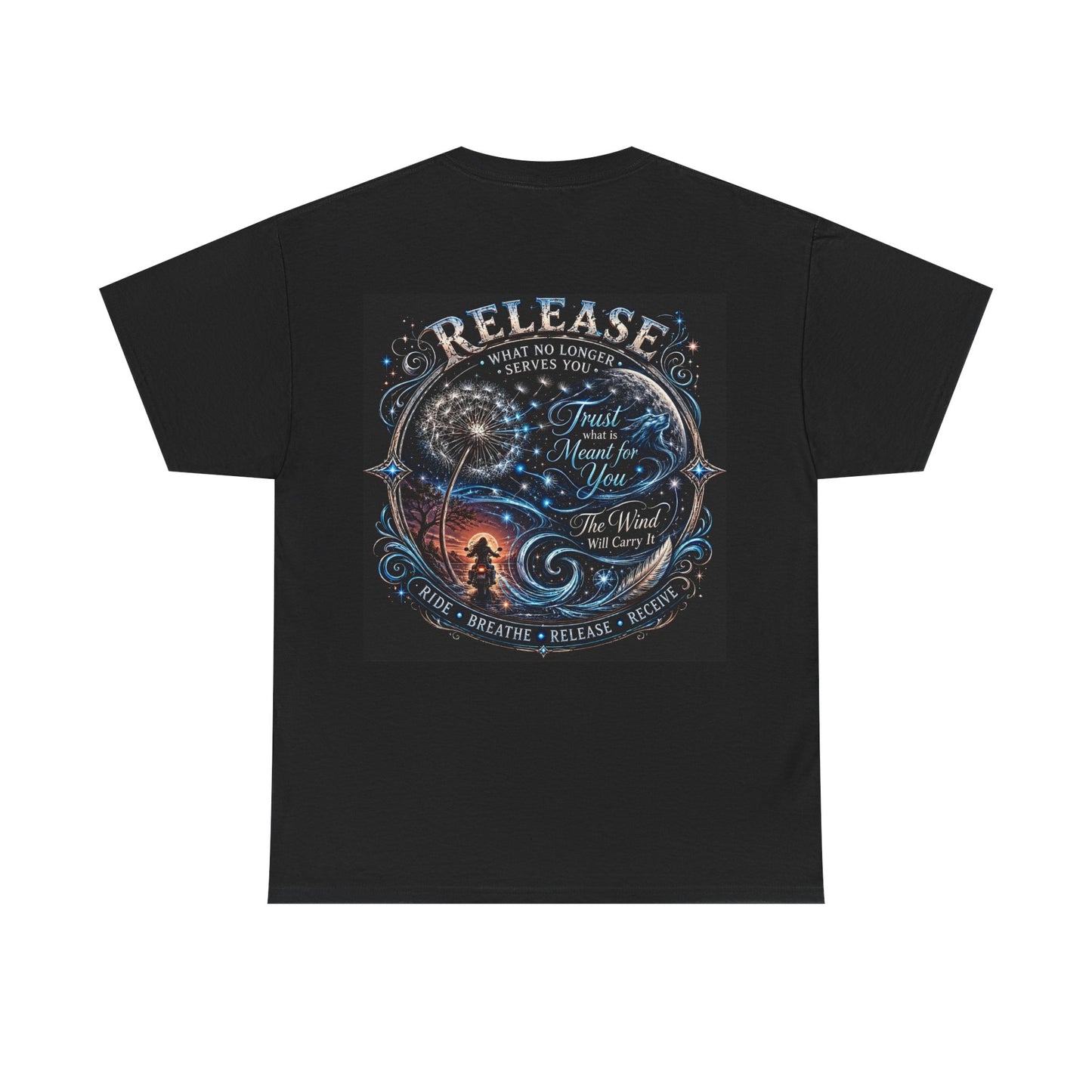 Release Mindfulness T-Shirt — Inspirational Meditation Graphic Tee