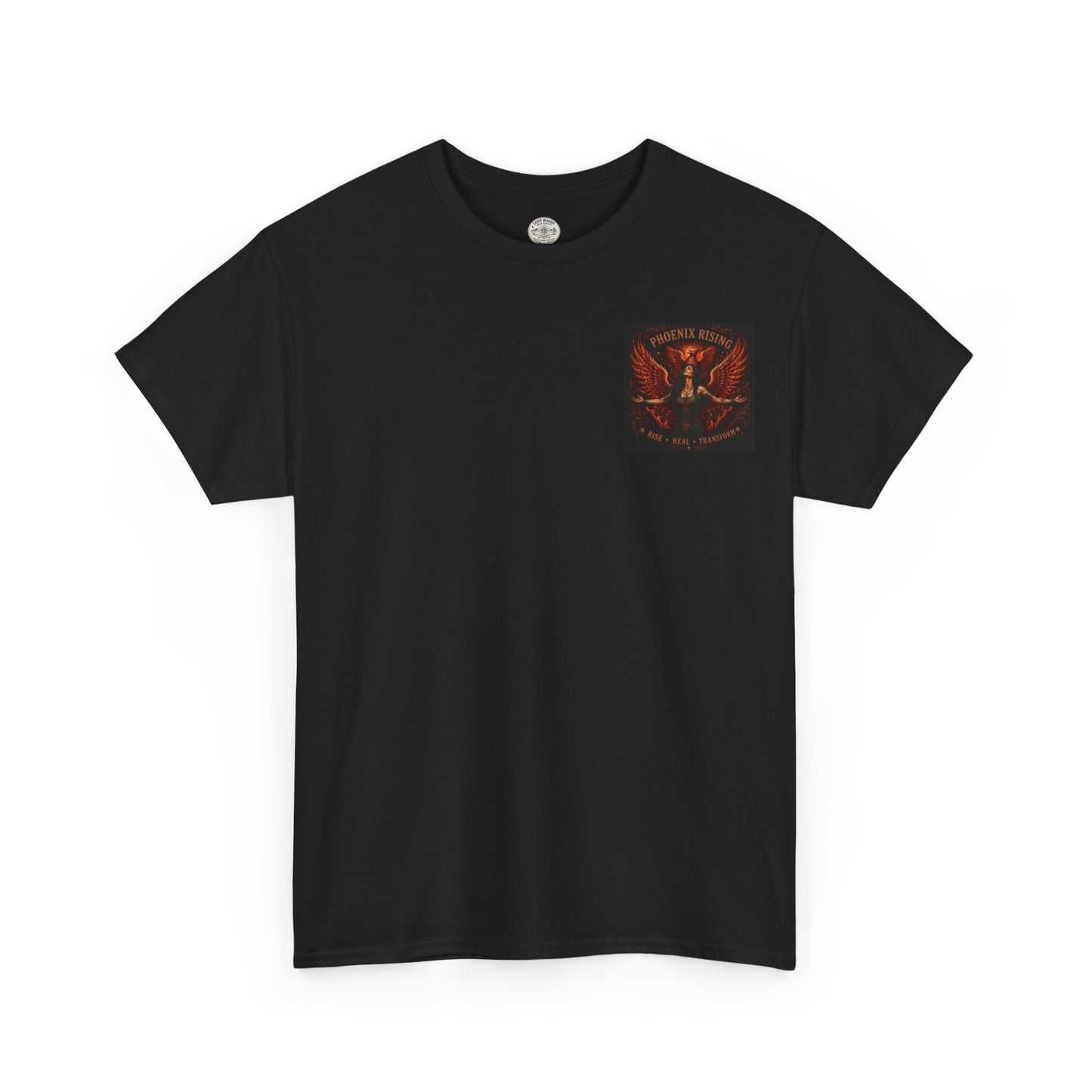 Phoenix Rising T-Shirt — Rise Heal Transform Graphic Tee