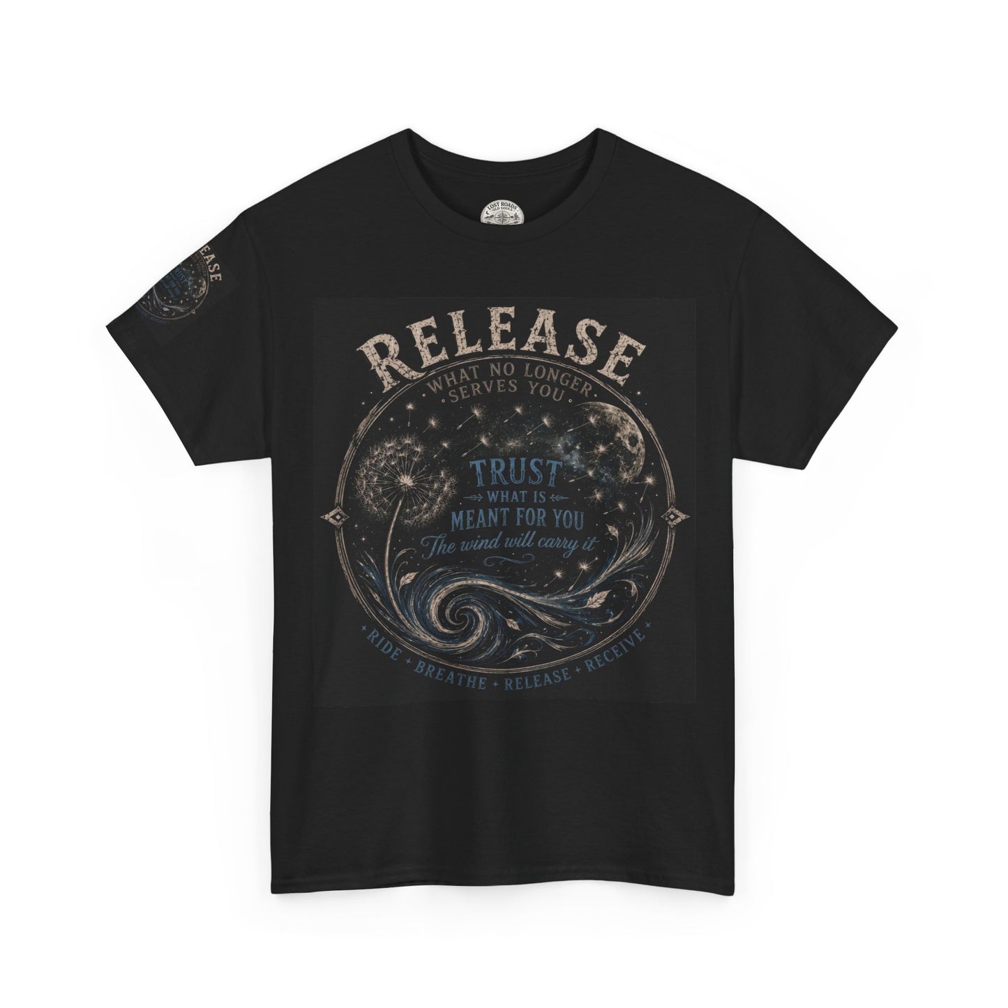 Release & Trust Graphic Tee — Inspirational Spiritual T‑Shirt