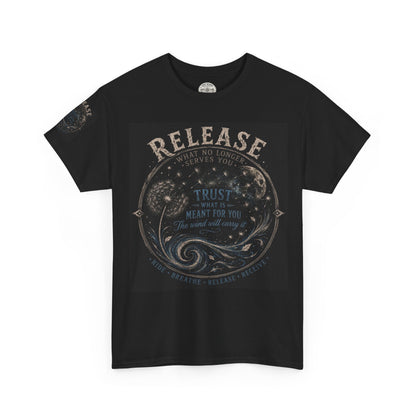Release & Trust Graphic Tee — Inspirational Spiritual T‑Shirt
