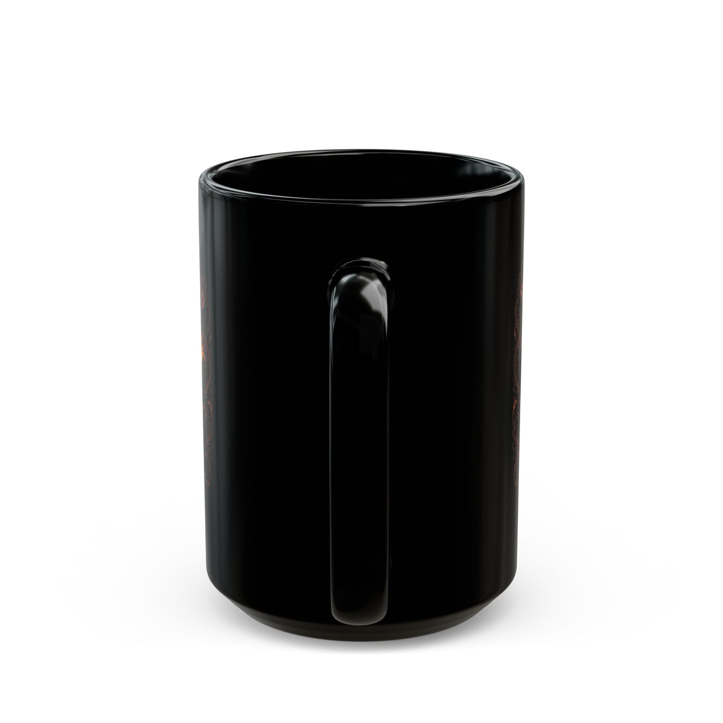 Ride Like the Wind Black Mug — Motorcycle Rider Coffee Cup (11oz/15oz)