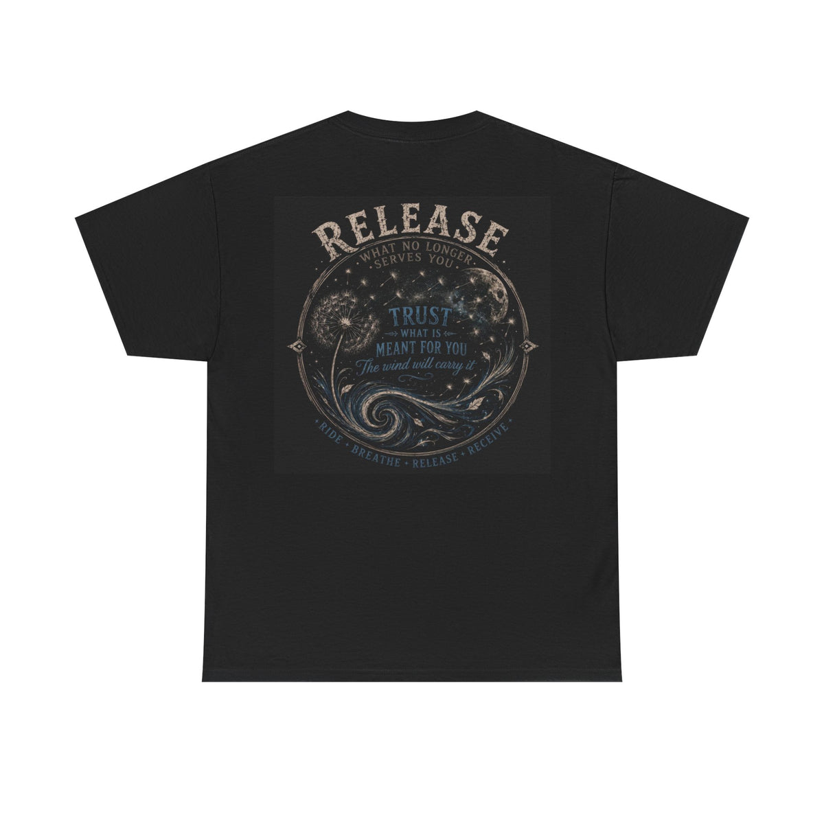 Release & Trust Graphic Tee — Inspirational Spiritual T‑Shirt