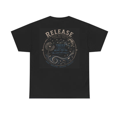 Release & Trust Graphic Tee — Inspirational Spiritual T‑Shirt
