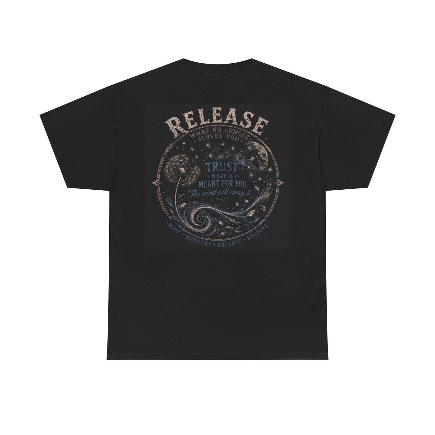Release & Trust Graphic Tee — Inspirational Spiritual T‑Shirt