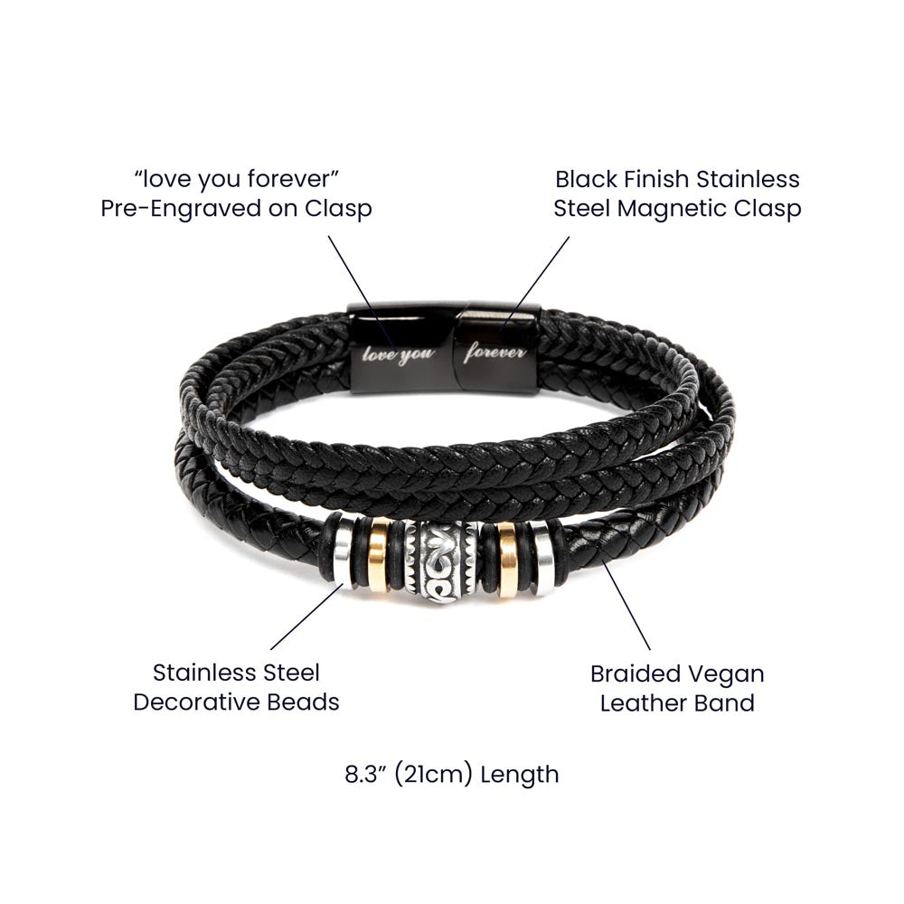 To My Soulmate to my beloved husband – Love & Fate Bracelet