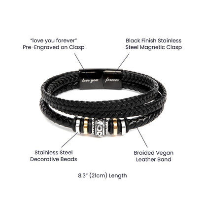To My Soulmate to my beloved husband – Love & Fate Bracelet