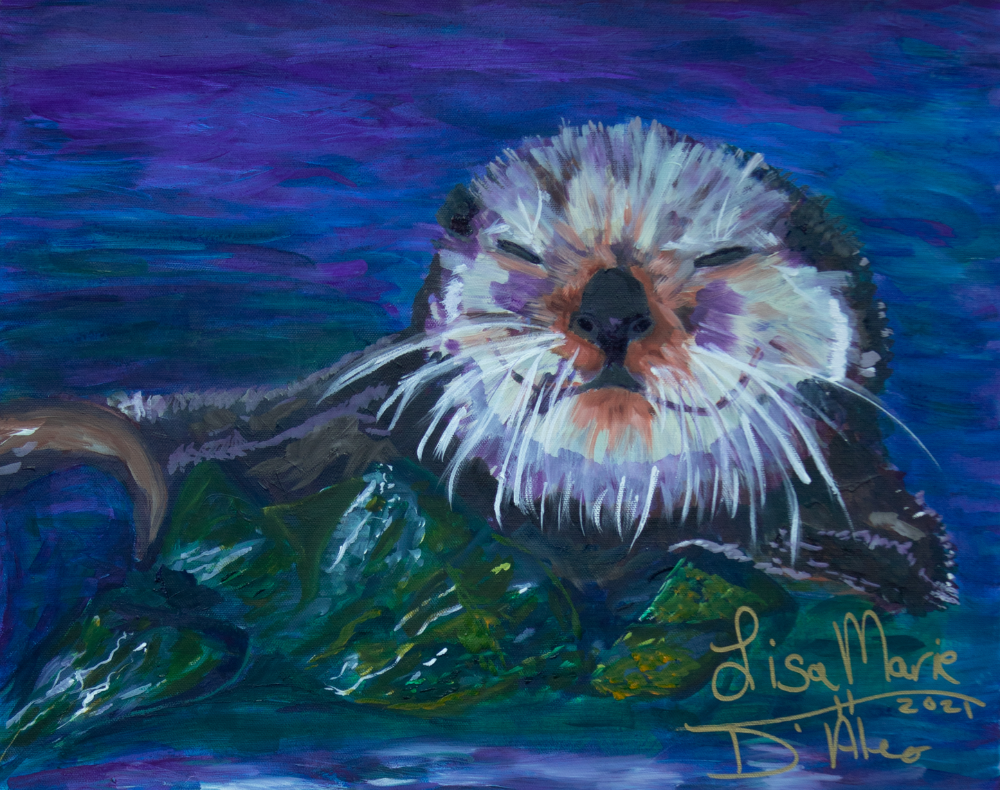 Original Spirit animal otter smiley